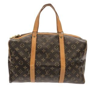 Louis Vuitton Sac Souple 35 Canvas Boston Bag Monogram